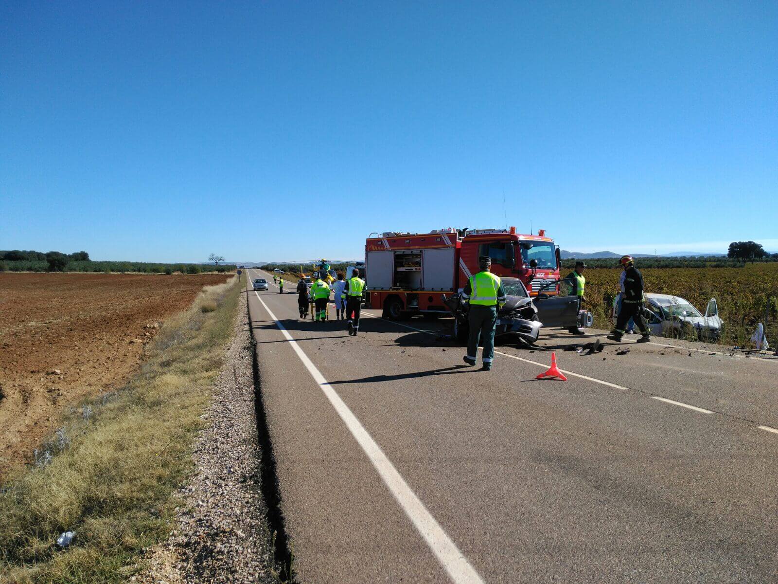 449 actuaciones en Octubre , cerramos el mes con un nuevo accidente de  tráfico en Villamanrique el 31 de Octubre. - Emergencia Ciudad Real