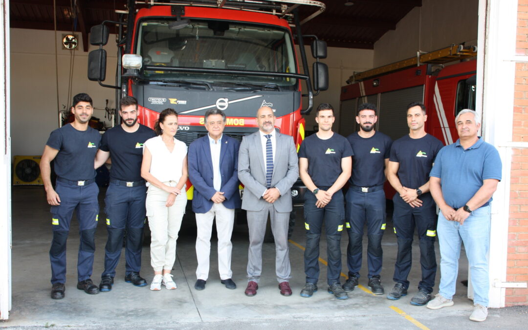 El SCIS refuerza el Parque de Bomberos de Daimiel con cinco nuevos efectivos e invertirá cerca de 45.000 euros en su mejora
